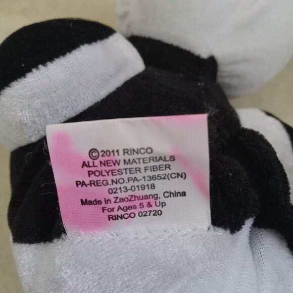 Rare Rinco Black White Panda Duck Stuffed Animal Plush (2011) - Picture 4 of 4